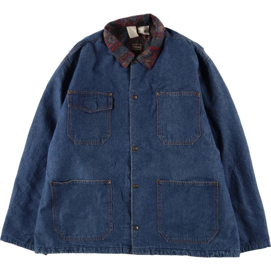 古着 80年代 ウォールズ WALLS デニムカバーオール メンズXXL相当