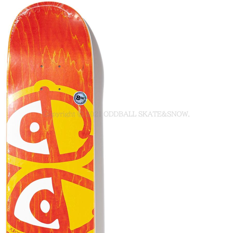 KROOKED（クルキッド） 8.06インチ スケボー デッキ KROOKED TEAM EYES