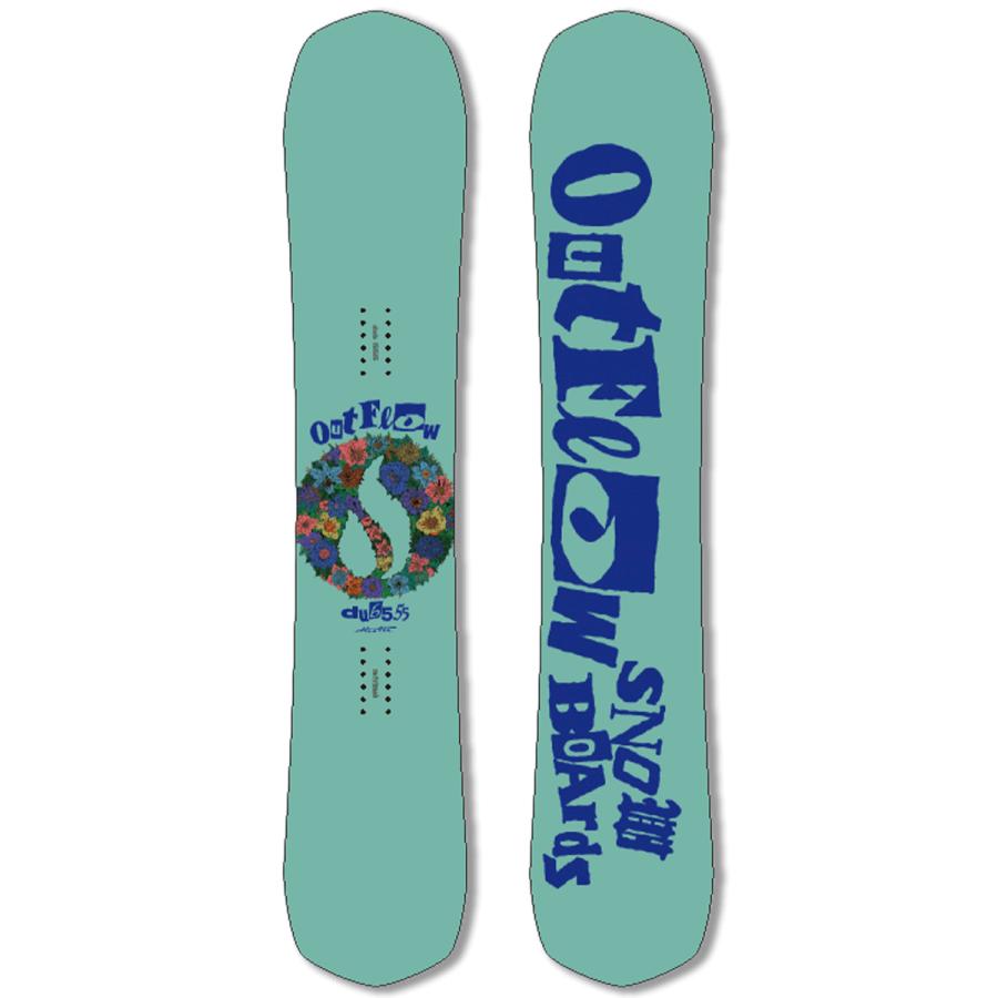 早期予約 26-27 OUTFLOW dub 555 アウトフロー ダブ スノーボード