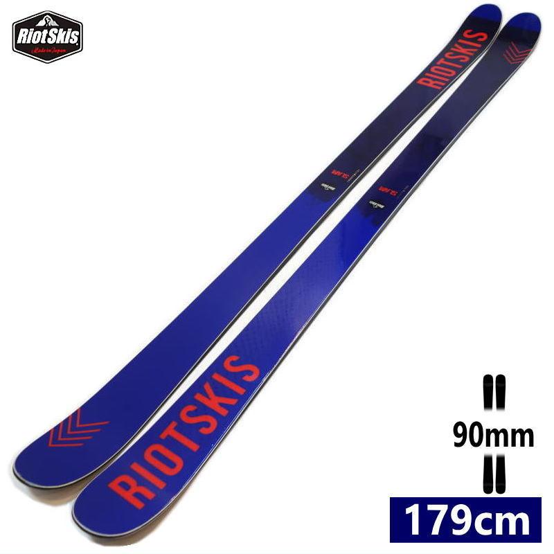 179cm/90mm幅]型落ち RIOT SKIS SLAM ライオット スラム フリースキー