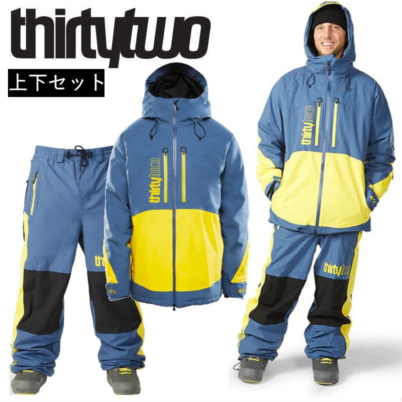 thirtytwo（サーティーツー） スノボウェア 上下セット スノーボード