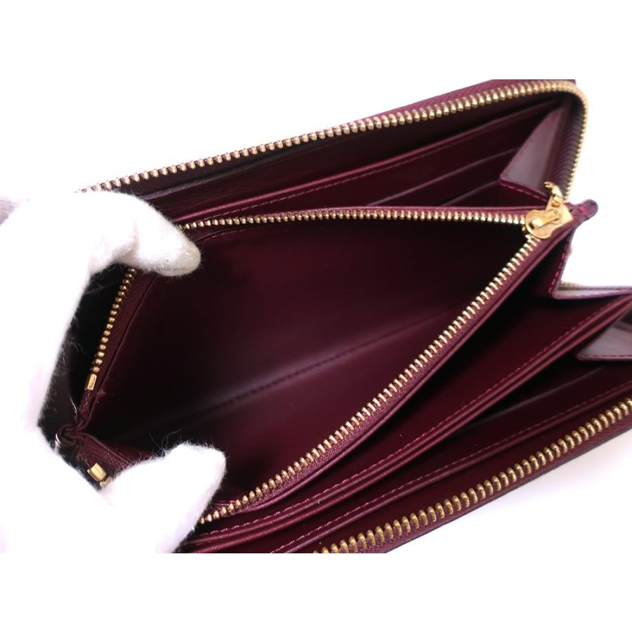 ルイヴィトン モノグラム・ヴェルニ ジッピー・ウォレット 長財布