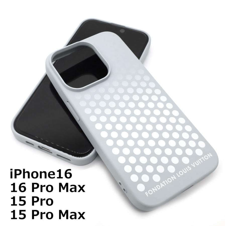 メール便送料無料 ルイヴィトン美術館 iPhoneケース 15 16 ProMax