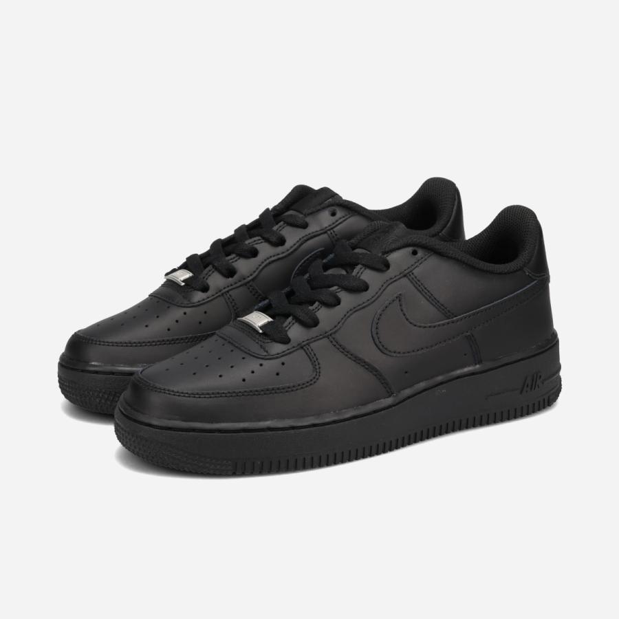 エア フォース 1 NIKE AIR FORCE LE GS ナイキ レディース BLACK/BLACK