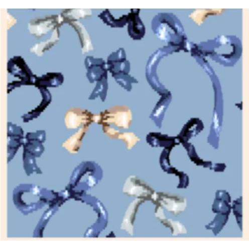 feiler（フェイラー） フラッターリボン ハンカチタオル ペールスカイ