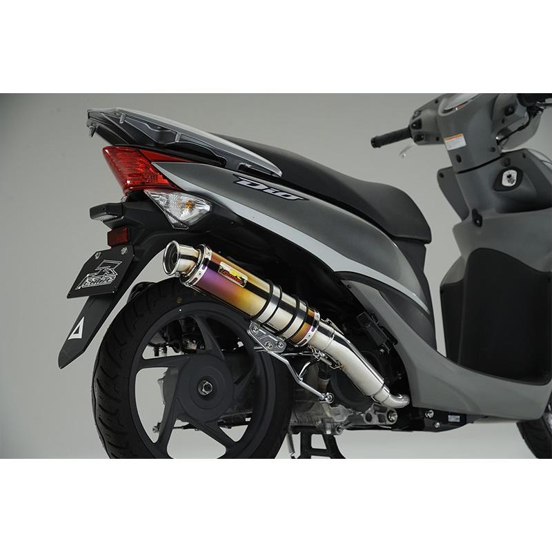 ディオ Realize Dio110 ディオ110 バイクマフラー EBJ-JF31 イグジスト