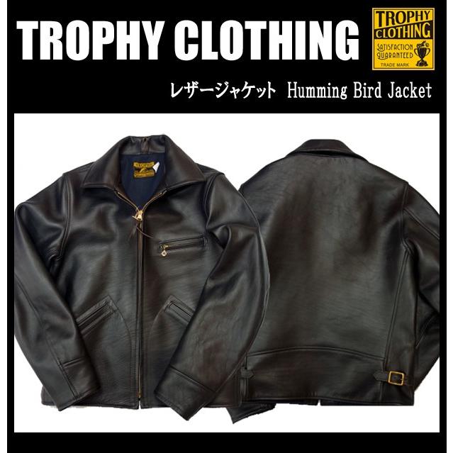 TROPHY CLOTHING（トロフィークロージング） レザージャケット Humming