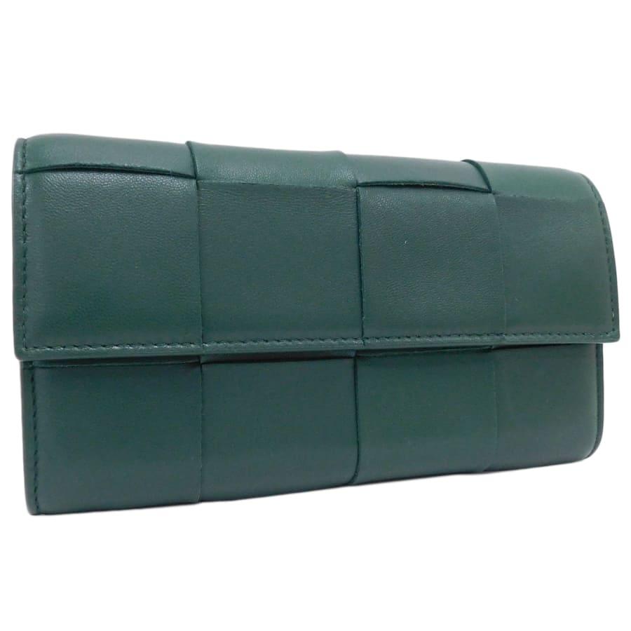 BOTTEGA VENETA（ボッテガ・ヴェネタ） 長財布 グリーン系