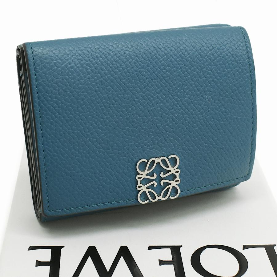 LOEWE（ロエベ） アナグラム トライフォールド コンパクトウォレット