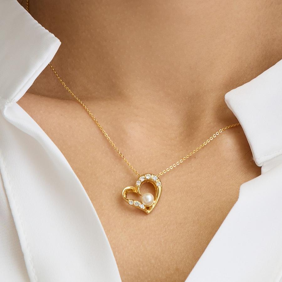 Melody Accessory（メロディーアクセサリー） ネックレス 日本製 K18GP