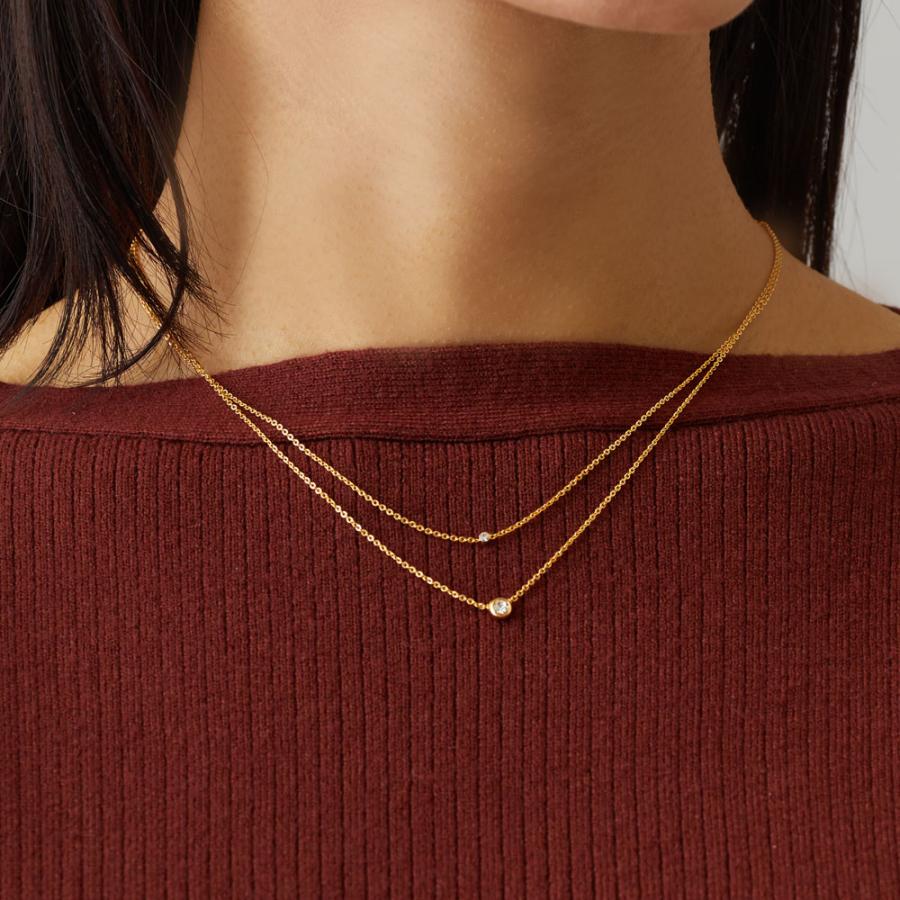 Melody Accessory（メロディーアクセサリー） ネックレス 2連