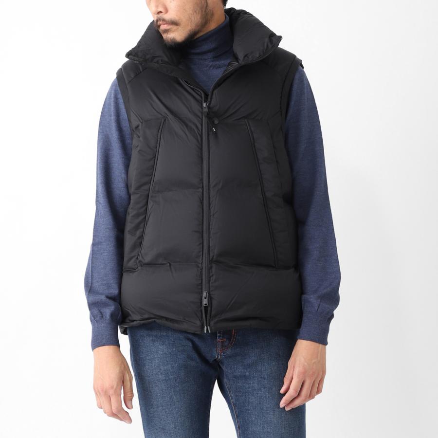 Y-3 ワイスリー ダウンベスト PUFFER VEST ブラック メンズ jx7281