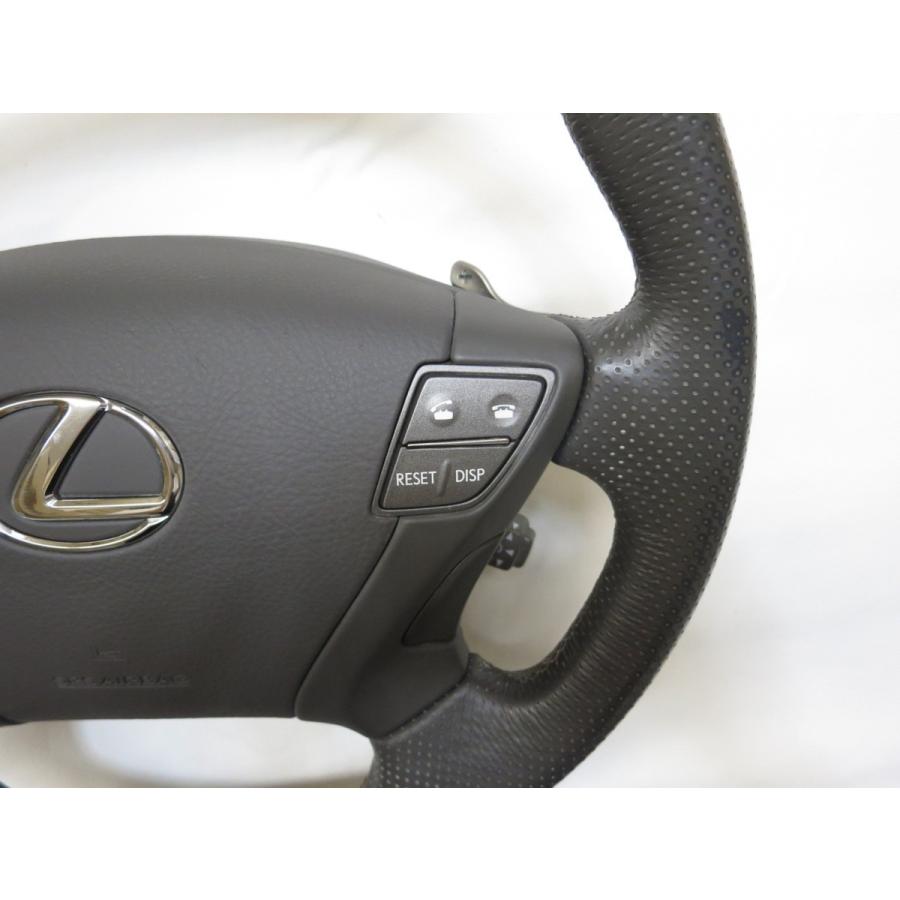 希少！中期！LS600h LS460レクサスLS SZパドル付き！純正 革