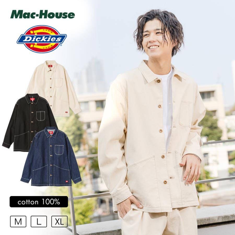 Dickies（ディッキーズ） カバーオール デニムジャケット メンズ 綿100