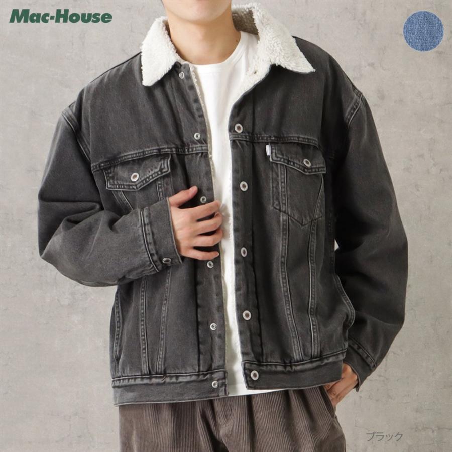 Levi's（リーバイス） デニムジャケット 綿100％ メンズ 裏ボア 長袖