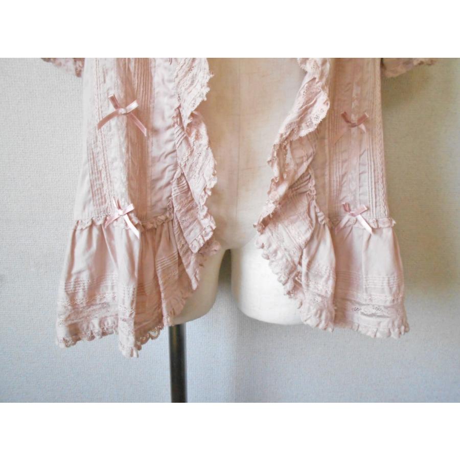 PINK HOUSE（ピンクハウス） 美品 フランスレース & ピンタック