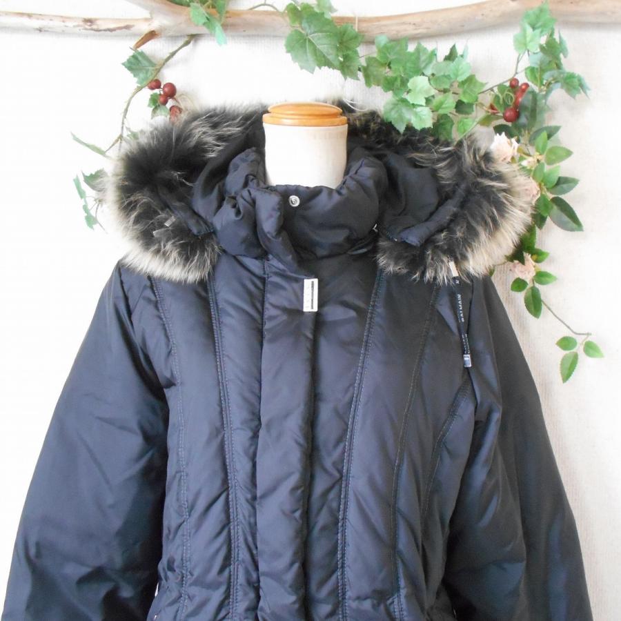 BALMAIN（バルマン） 美品 ブルー フォックス ファー 使用 レディース