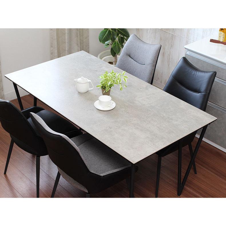 セラミックテーブル セラミック 150cm 石目調 ダイニングテーブル 4人