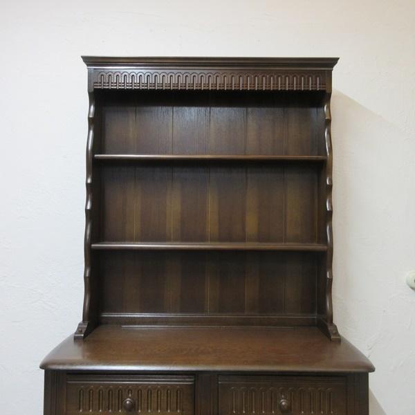 イギリス アンティーク 家具 ドレッサー カップボード キャビネット