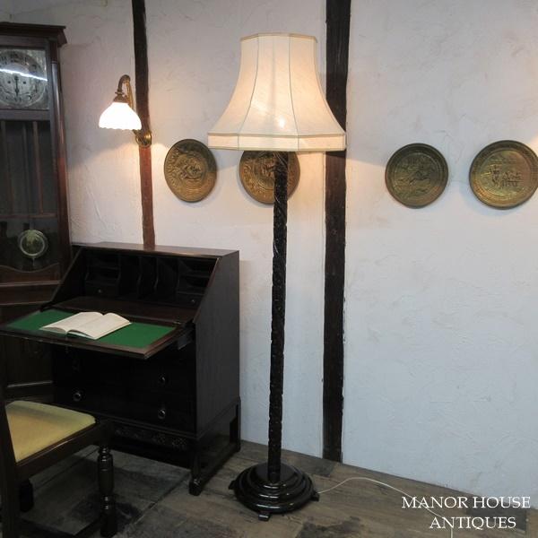 イギリス アンティーク 家具 フロアスタンド フロアランプ 店舗什器