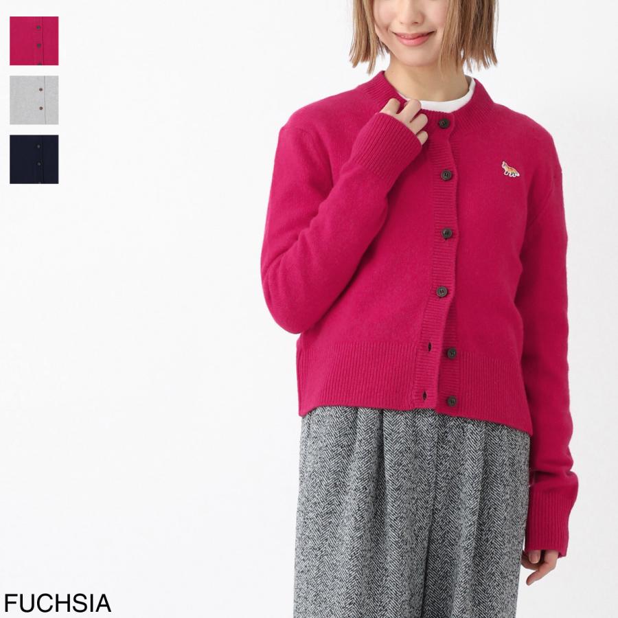 MAISON KITSUNE（メゾン キツネ） カーディガン BABY FOX PATCH FITTED