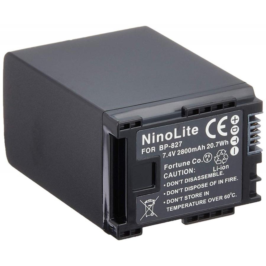 TKG』『残量表示可』BP-827/BP-827D キャノン互換バッテリー、iVIS HF