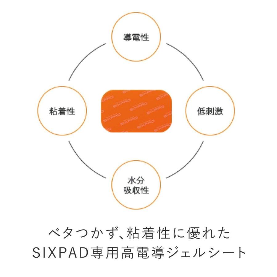 SIXPAD（シックスパッド） ボディフィット2高電導ジェルシート SIXPAD