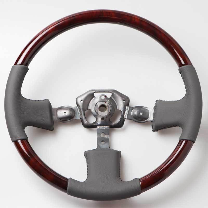 ランクル プラド78 78プラド コンビハンドル ウッドコンビステアリング