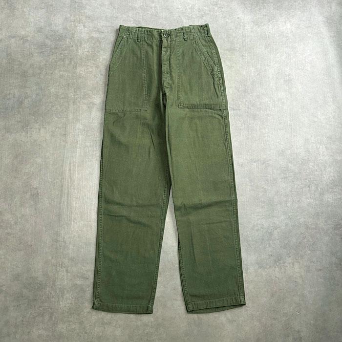 70's U.S.ARMY BAKER PANTS OG-107 W30L31 70年代 ベイカーパンツ
