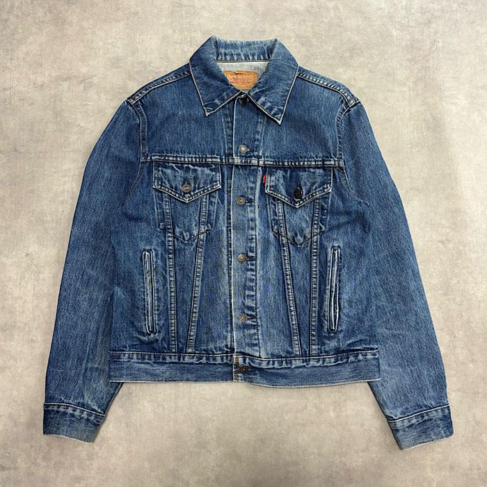 80's LEVI'S 70506-0216 Denim Trucker Jacket SIZE/40 Made in Canada