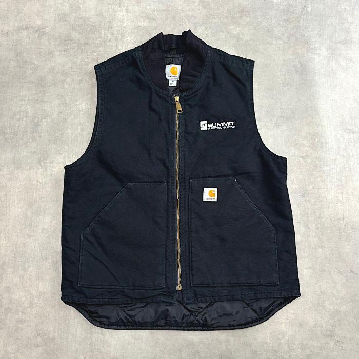 CARHARTT Duck Vest M/BLACK カーハート ダックベスト ブラック