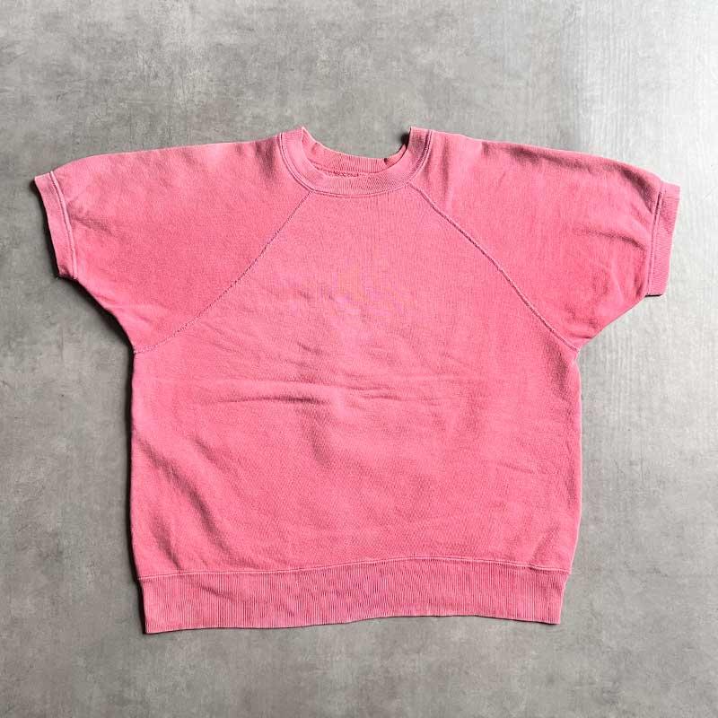 60'S Vintage Short Sleeve Sweat Shirts PINK 60年代 ヴィンテージ
