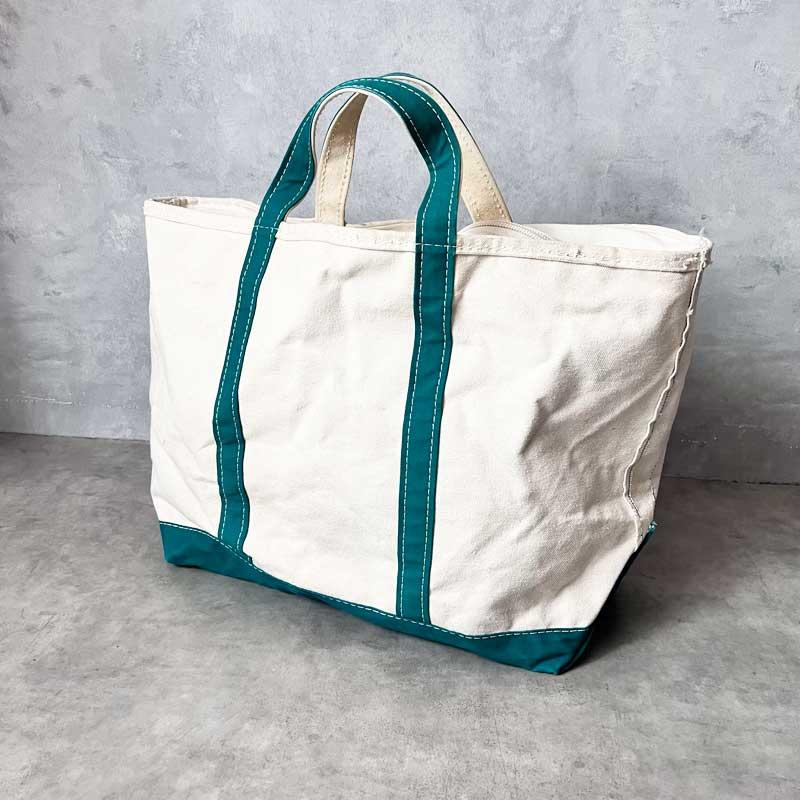 L.L.Bean（エルエルビーン） 80'S L.L.BEAN Zip Tote Bag LARGE WHITE