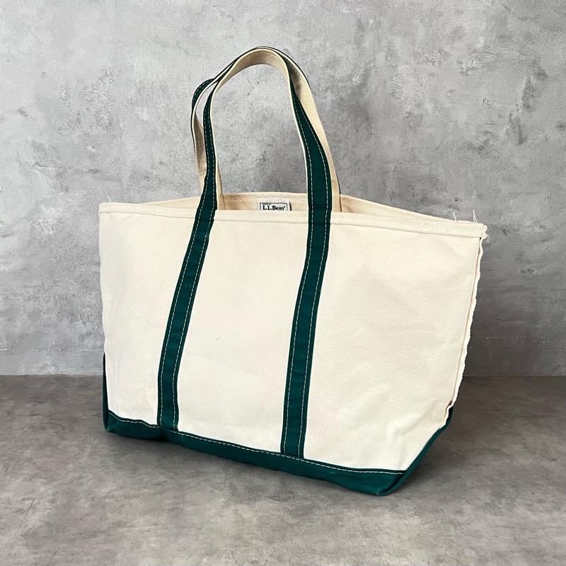 L.L.Bean（エルエルビーン） 90'S L.L.Bean Boat And Tote Bag WHITE