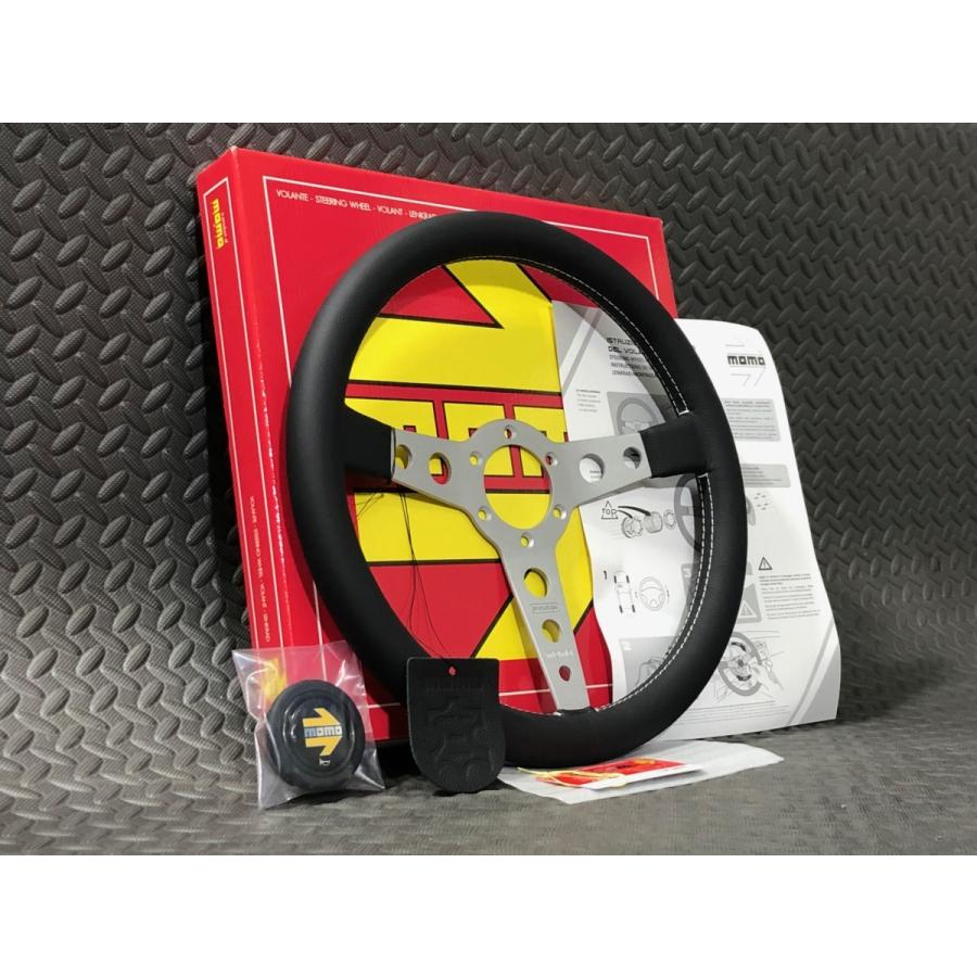 MOMO（モモ） 栃木発 ￥送料一律￥ ステアリング PROTOTIPO SILVER