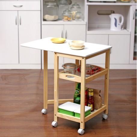 キッチン ワゴン 調味料 ラック 作業台 収納 折りたたみ 伸縮 伸長
