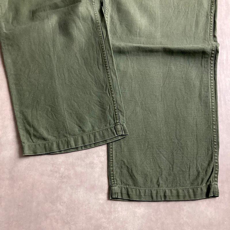 USED アメリカ軍 60s ベイカーパンツ ボタンフライ＆サイド