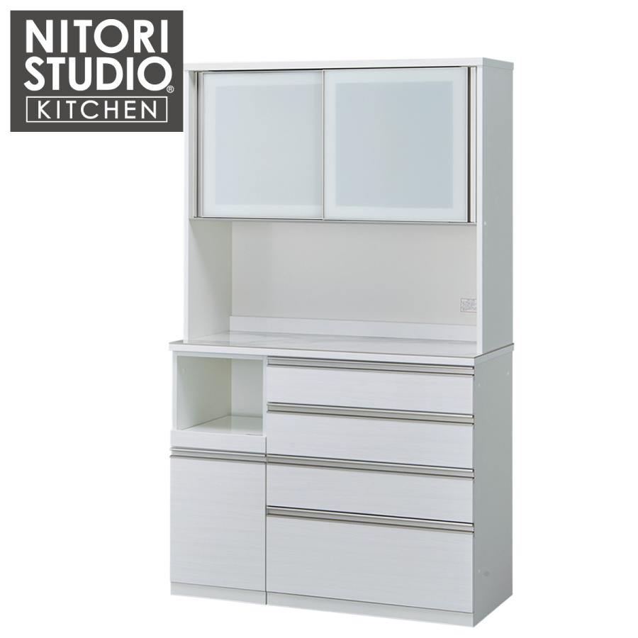 ニトリ（NITORI） キッチンボード(セラミック天板リガーレ120KB ハイ
