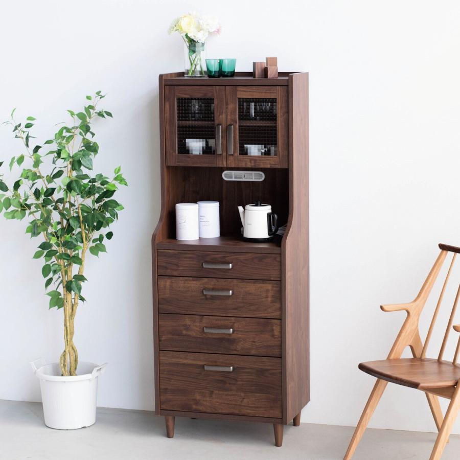 ニトリ（NITORI） ハイキャビネットチェストボード(YS01K 60DBR