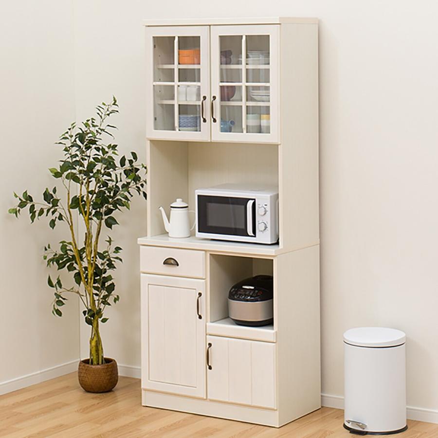 ニトリ（NITORI） 幅80 キッチンボード(ミランダ2 80 WW) ダイニング