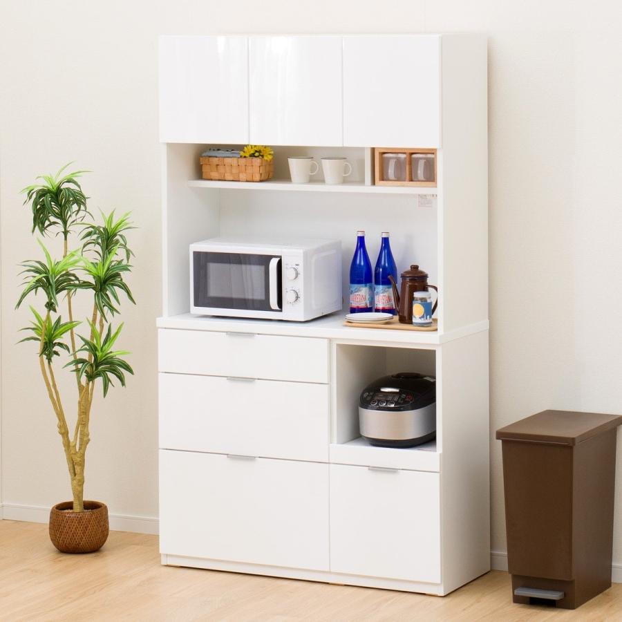 ニトリ（NITORI） キッチンボード(エトナ105KB WH/SI) ニトリ期間限定