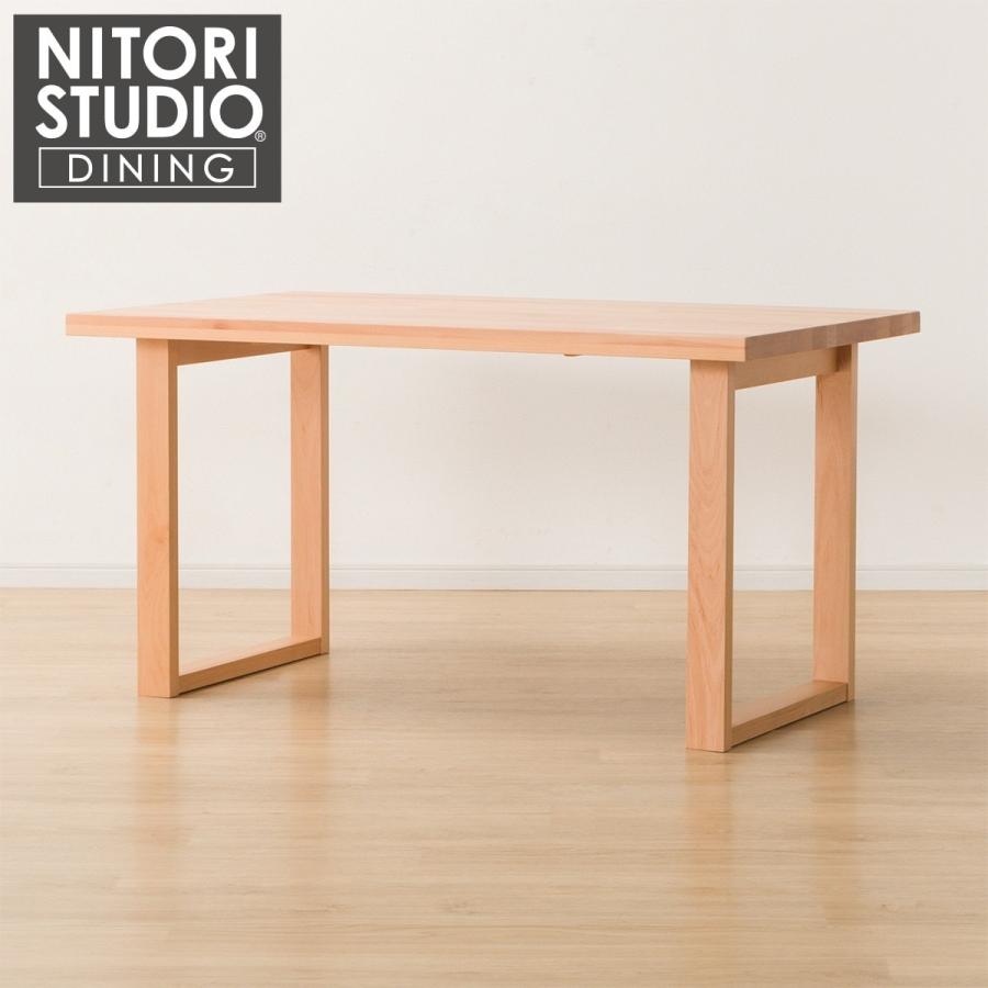 ニトリ（NITORI） 幅135 ダイニングテーブル(NコレクションT-06U 135NA