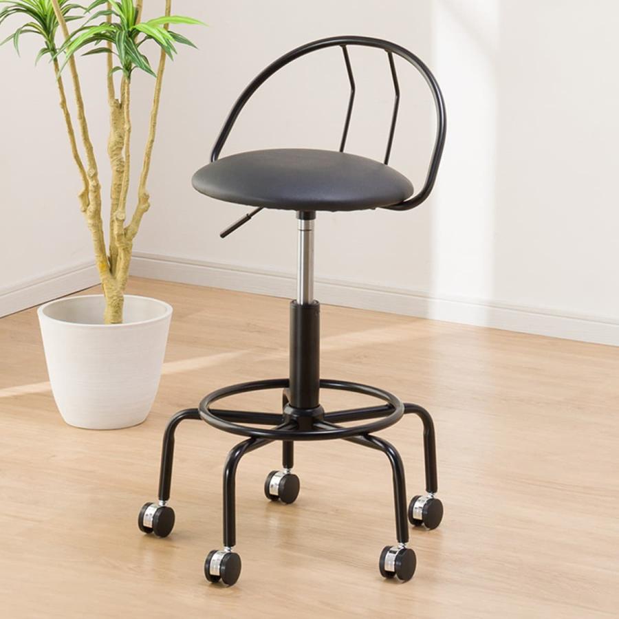 ニトリ（NITORI） カウンターチェア(ロシットBK） : ニトリ Yahoo!店