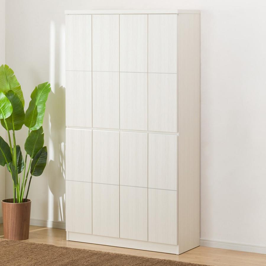 ニトリ（NITORI） 壁面を有効活用できるシューズボックス(ロイド 100HI