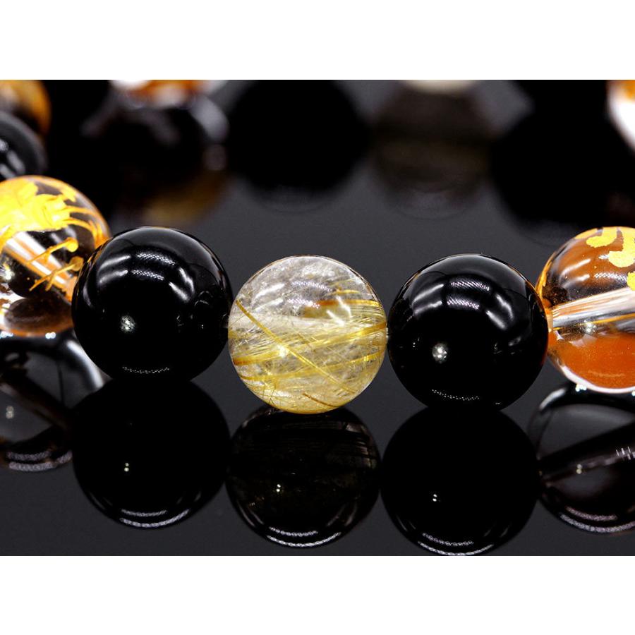 ブレスレット パワーストーン 天然石 風水 メンズ オニキス タイガー