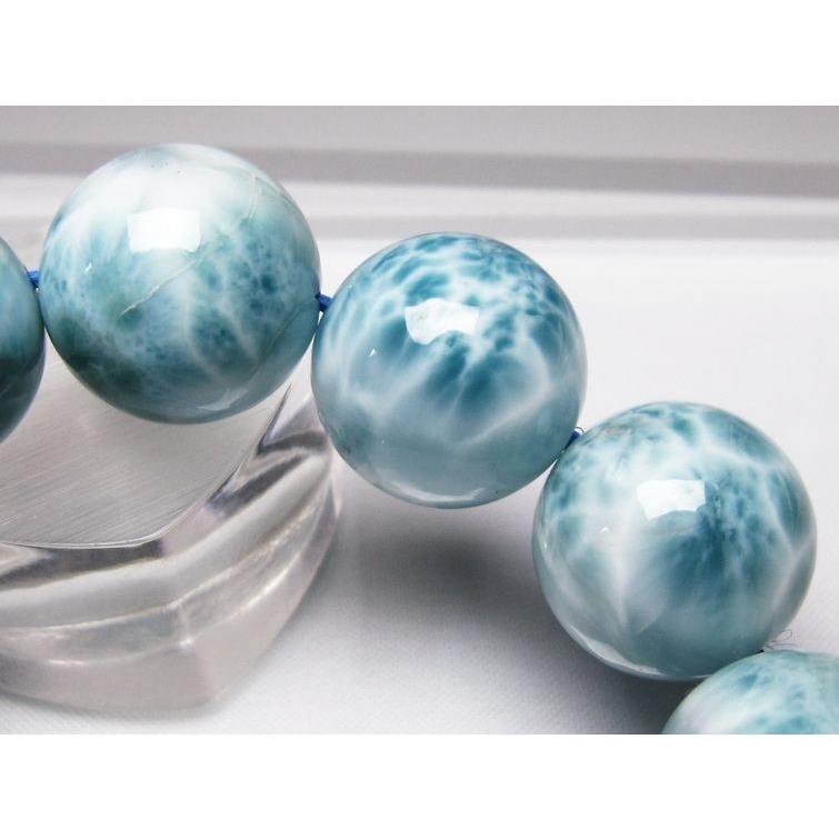 ラリマー ブレスレット 19mm l2-2070 : 誠安天然石専門店 - 通販