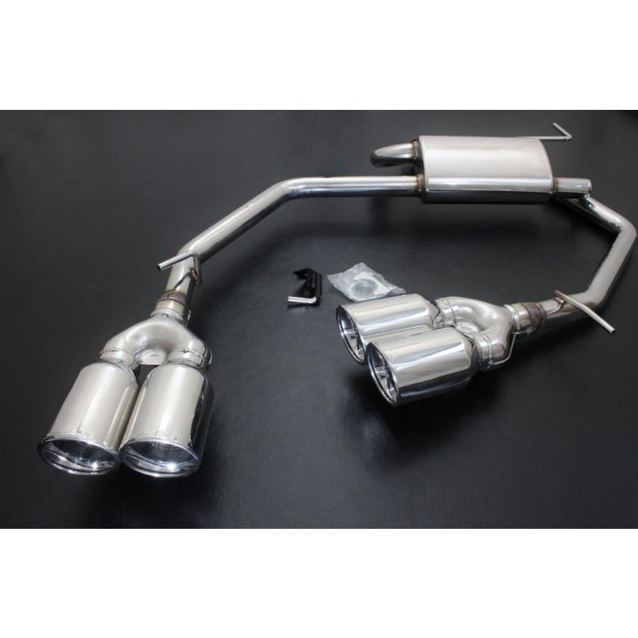 80系 ノア ヴォクシー 車検対応マフラー 左右4本出し ドザーナ