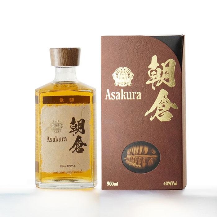 送料別 朝倉 (あさくら) 40度500ml 篠崎 福岡県 樽熟成焼酎好き必見