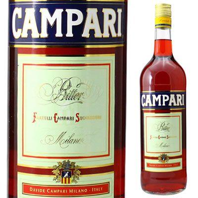 CAMPARI（カンパリ） 1000ml イタリア リキュール[N]mp : 酒のいしかわ