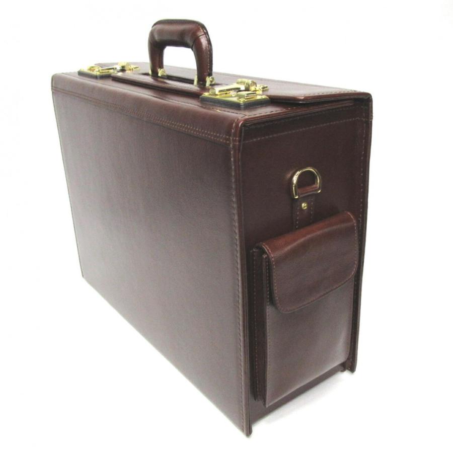 シーザー［バロンII］本革製フライトケース パイロットケース 15507